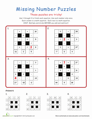 Amazing Math Puzzlers