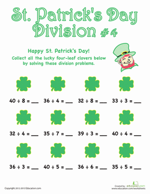 Patrick's Day Division #4