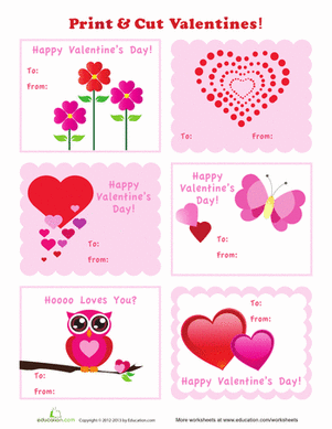 Homemade Valentines