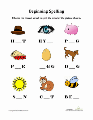 Beginning Spelling
