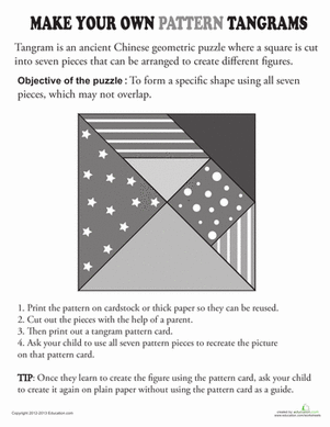 Tangram Template