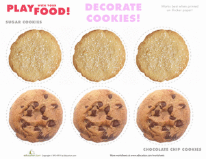 Play Food: Decorate Cookies