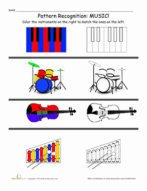 Patterns and Colors: Music