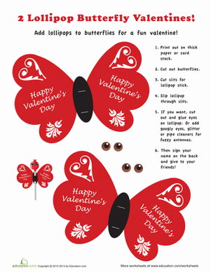 Butterfly Valentine
