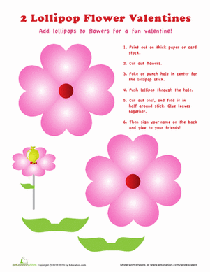 Lollipop Flower
