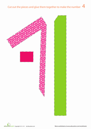 Number Puzzle: "4"