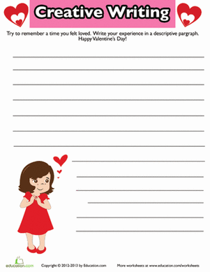 Valentine's Day Creative Writing #6
