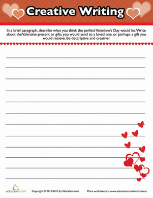 Valentine's Day Creative Writing #8