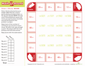 Math-Go-Round: Division (Expert)
