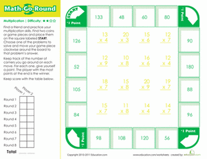 Math-Go-Round: Intermediate