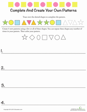 Create a Pattern