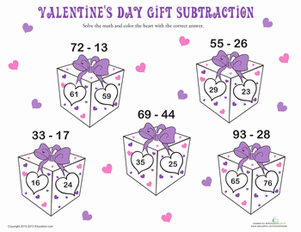 Valentine's Day Gift Subtraction