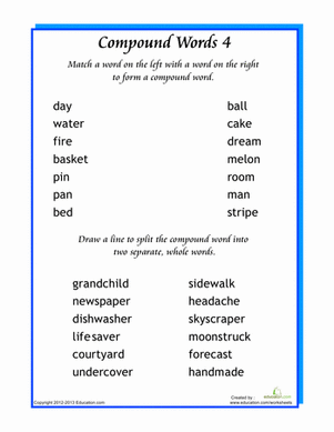 Compound Words #4