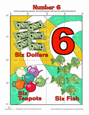 Number "Six" Puzzle