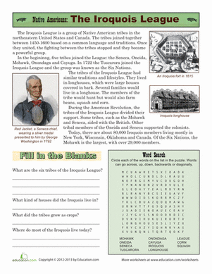 Native American Tribes: Iroquois