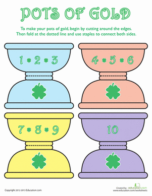 St. Patrick's Day Math Activity