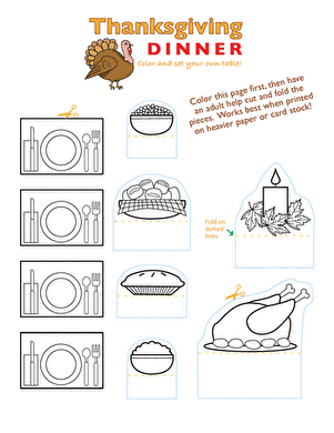 Thanksgiving Craft Decoration