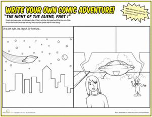 Write Your Own Comic! by Rachel Poage