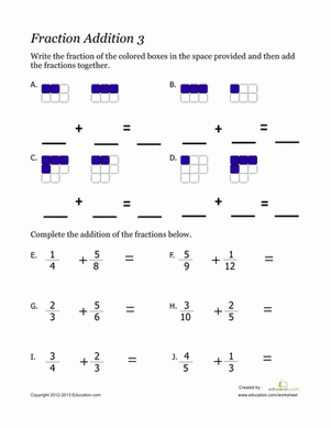 Fraction Addition #3