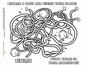 Spaghetti Maze