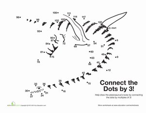 Skip Counting Plesiosaurus