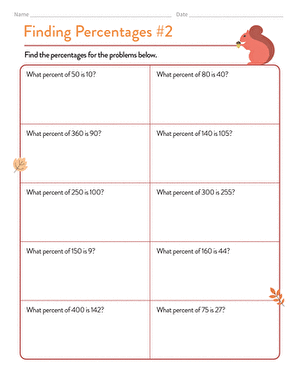 Finding Percentages #2