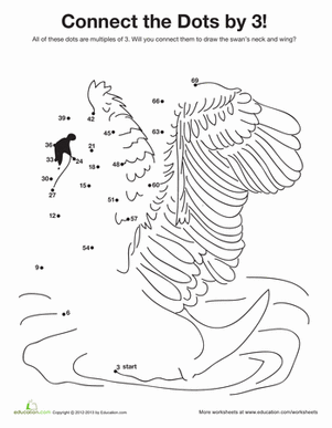 Skip Counting Swan