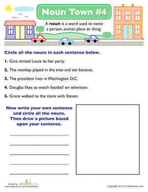 Noun Town #4