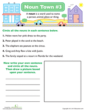 Noun Town #3