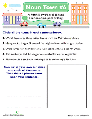 Noun Town #6