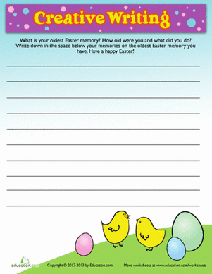Easter Creative Writing #2