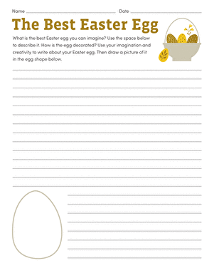 Creative Writing Prompt: The Best Easter Egg