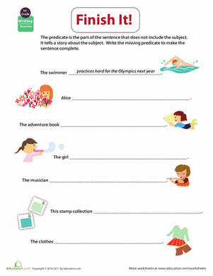 Get into Grammar: Practice Writing Predicates