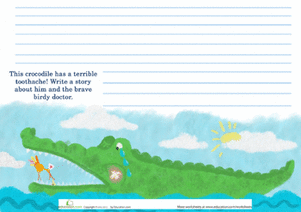 Crocodile Story Starter