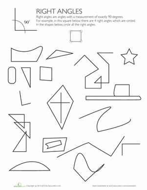 Shapes With Right Angles