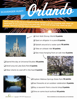 Orlando Scavenger Hunt