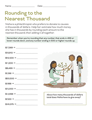 Rounding to the Nearest Thousand