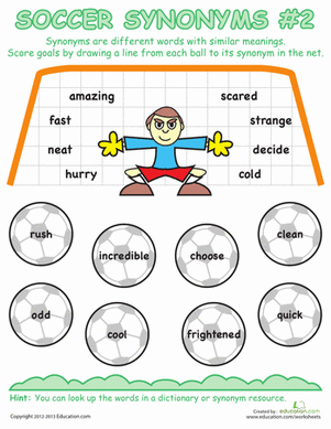 Soccer Synonyms #2