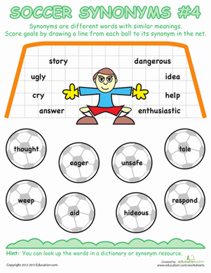 Soccer Synonyms #4