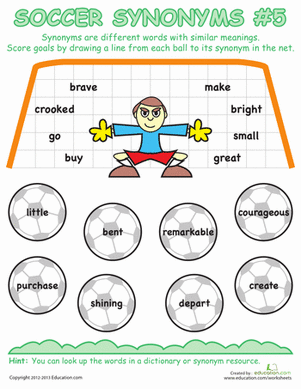 Soccer Synonyms #5