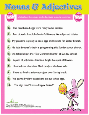 Easter Grammar