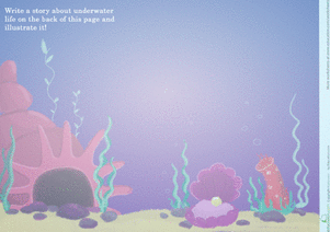 Under the Sea Story Starter