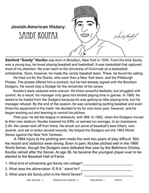 Sandy Koufax Biography