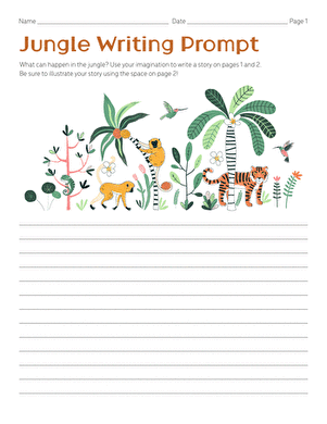 Jungle Writing Prompt