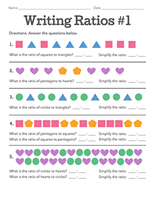 Writing Ratios #1