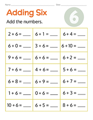 Adding Six