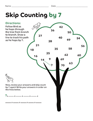 Skip Counting by 7
