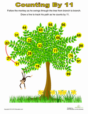 Skip Counting Practice #5