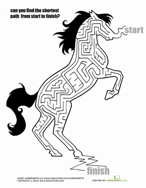 Horse Maze