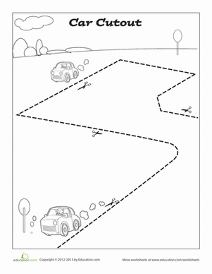 Car Cutout Page